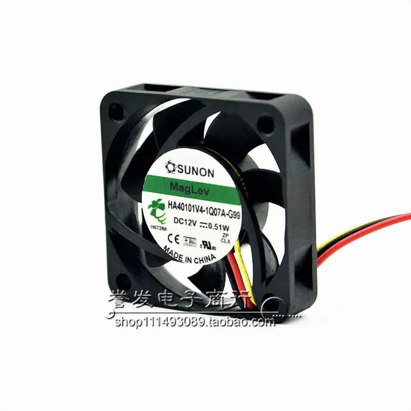 جديد الأصلي HA40101V4-1Q07A-G99 12V 0.51W 4010 40x40x10 مللي متر مروحة التبريد المبرد