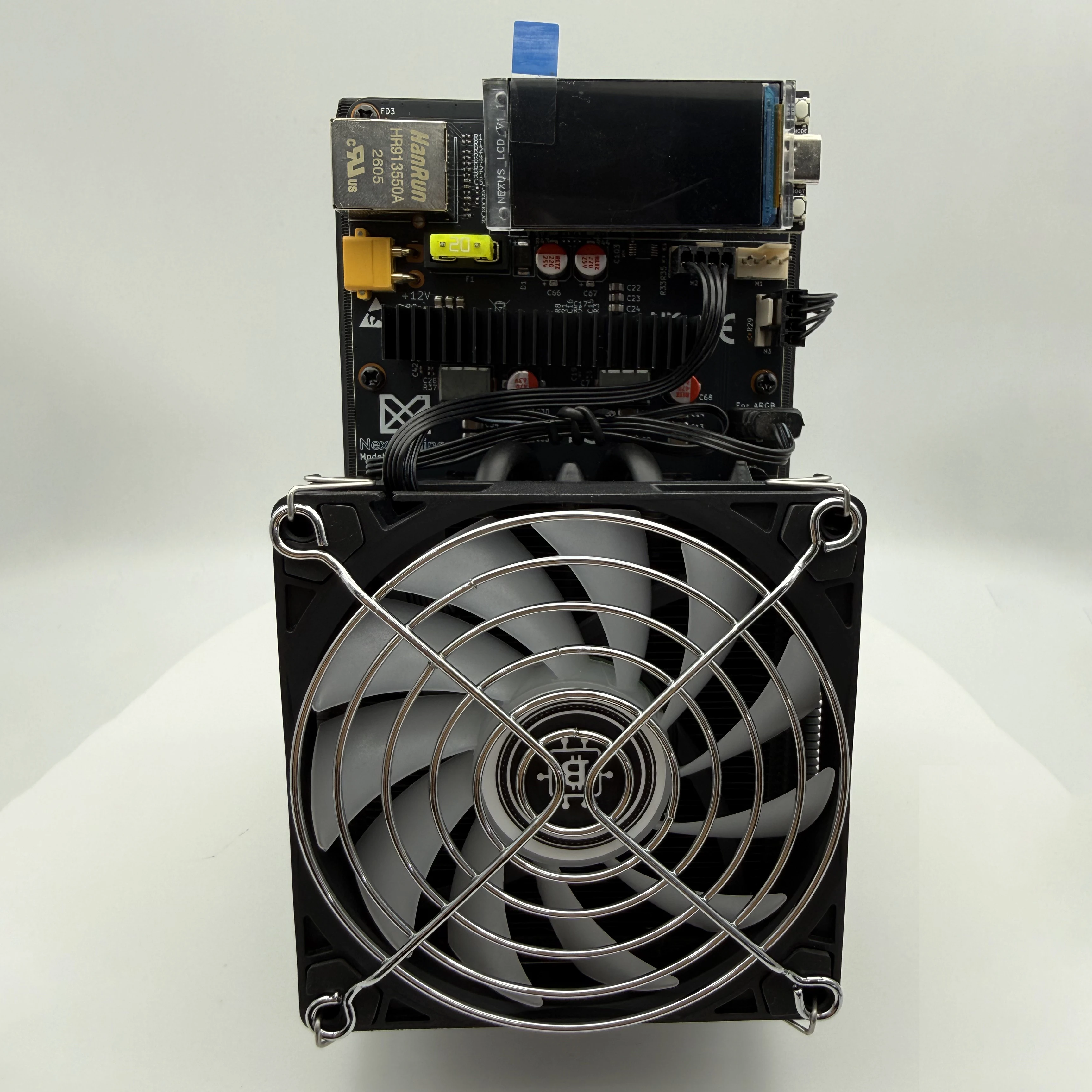 Nexus Miner 10Th/s Low Power 160W 2*BM1373 Chips Solo Miner Cryptocurrency Mining
