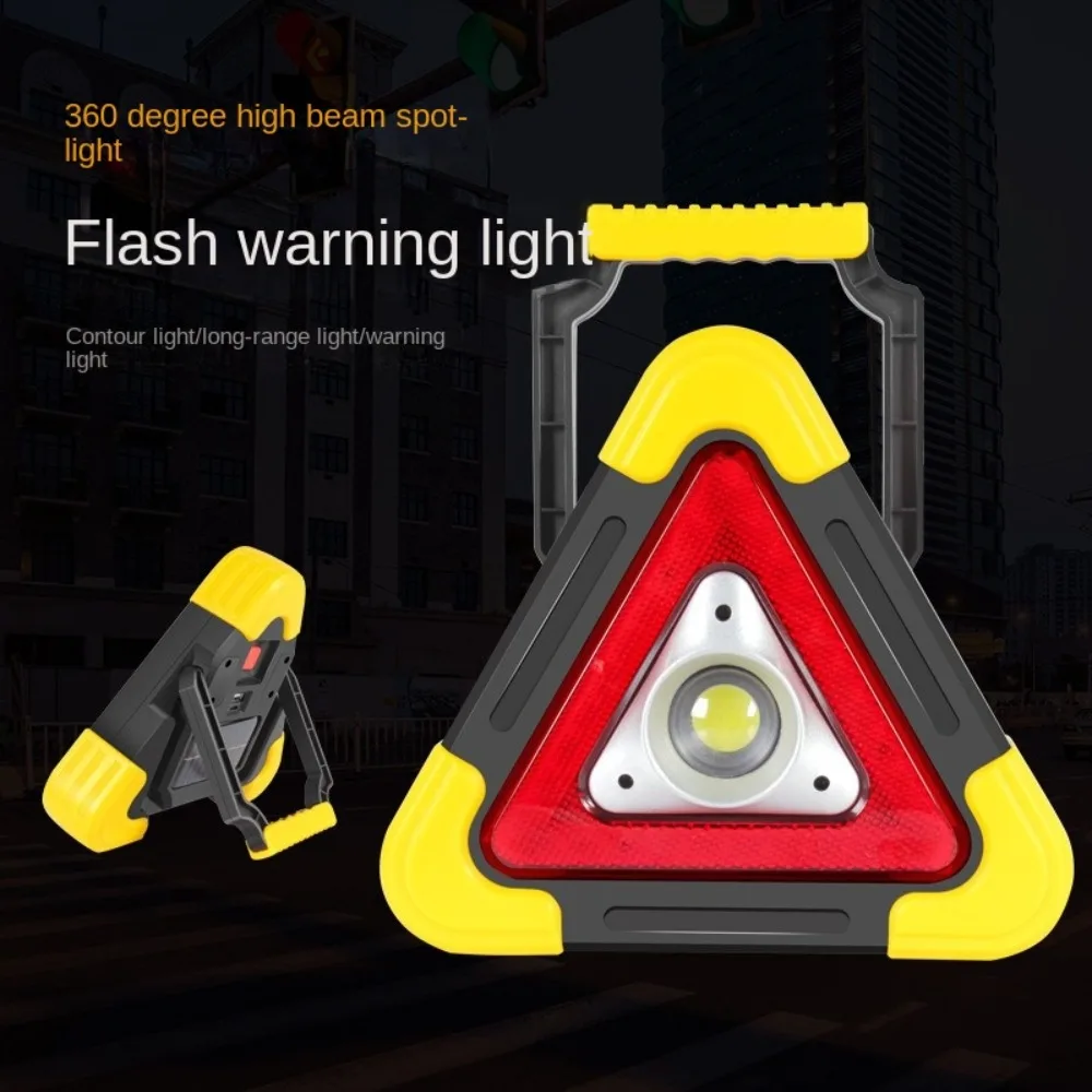 3-in-1 Emergency Triangular Warning Light Road Safety Portable Roadside Warning Light Super Bright LED Solar Light