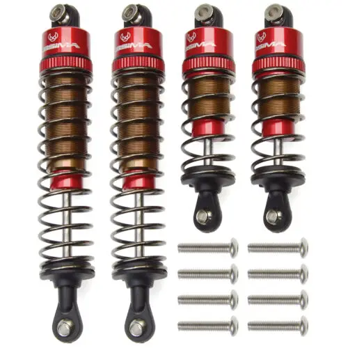 Aluminium Oil Front/Rear Damper Shocks Absorber for Tamiya DT-03/DT-02/TT-02B view 2