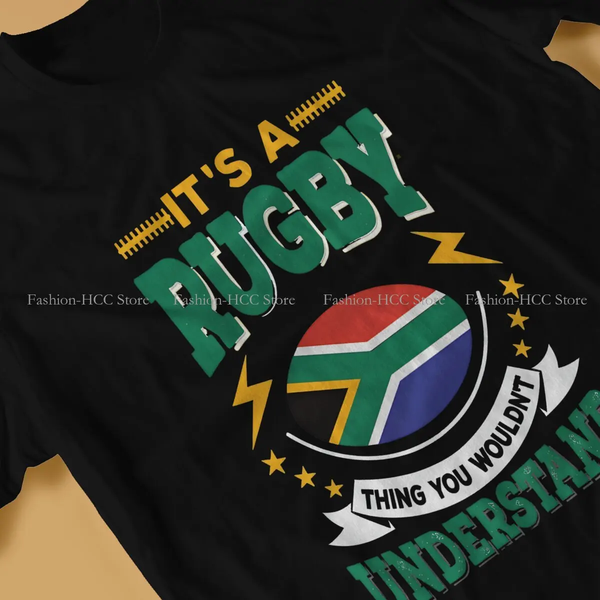 Thing You Wouldn\'t South Afric Springbok Rugby T Shirt Punk Crewneck TShirt Harajuku Streetwear Polyester