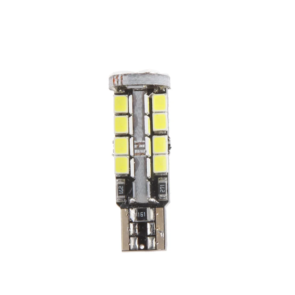 Lâmpada de LED branco de alta potência, lâmpada de estacionamento, 38SMD, 2835, W5W, T10, 12V