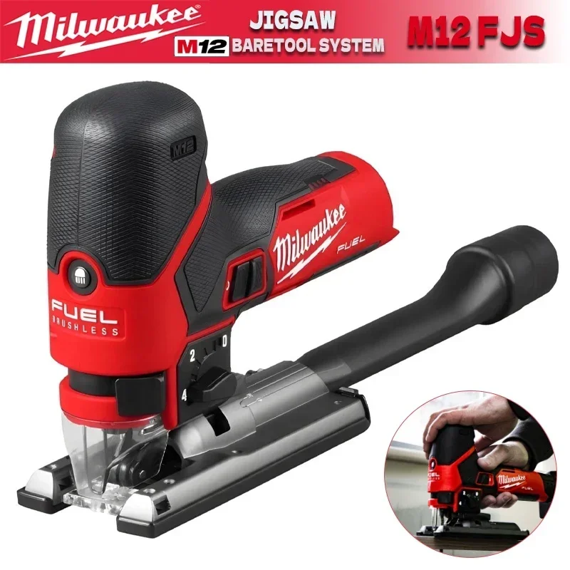 Milwaukee M12 FJS/2545 M12 FUEL™ 3000SPM Brushless Cordless Jig Saw Variable Speed Electric Jigsaw MILWAUKEE 12V Power Tools