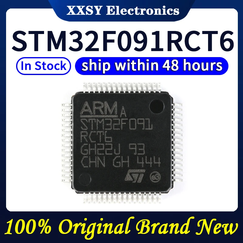 STM32F091RCT6 STM32F091CCT6 STM32F091CCU6 STM32F091VCT6 STM32F091RBT6 STM32F091CBT6 Haute Qualité 100% Original Nouveau