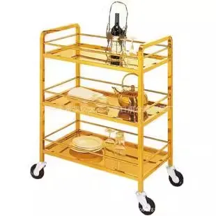 

Titanium wine truck three-layer service car mobile dining service mobile dining hotel dining