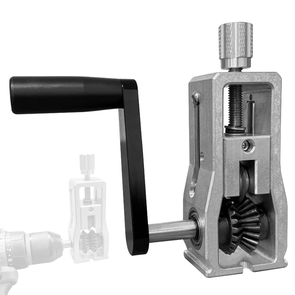 

Portable Wire Stripper Household Mini Manual Wire Stripping Tool 2-20mm Cable Electric Peeling Tool with Hand Crank