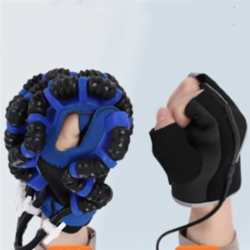 Rehabilitation Training Gloves M Size 5 Levels Of Heat Electric Hands-On Exercise EU Plug For Rehabilitation Training Left Hand