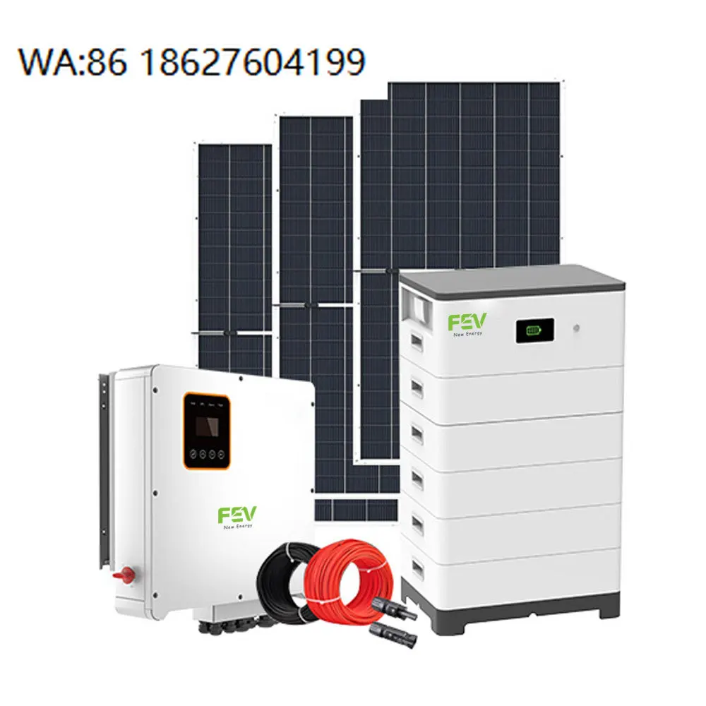 Complete Solar System 5KW-15KW Off Hybrid On Grid Solar Kit for Home Solar Energy Power System