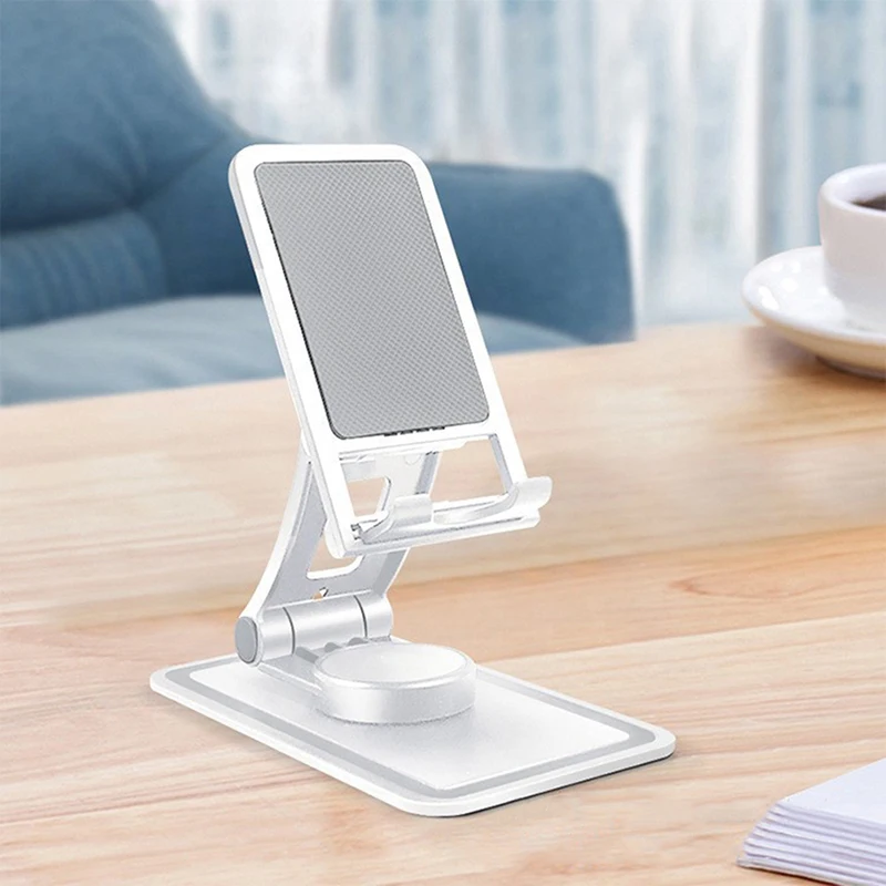 Universal Mobile Phone Stand Desktop Tablet Holder Foldable 360 Degree Rotating Bracket For IPhone IPad Xiaomi