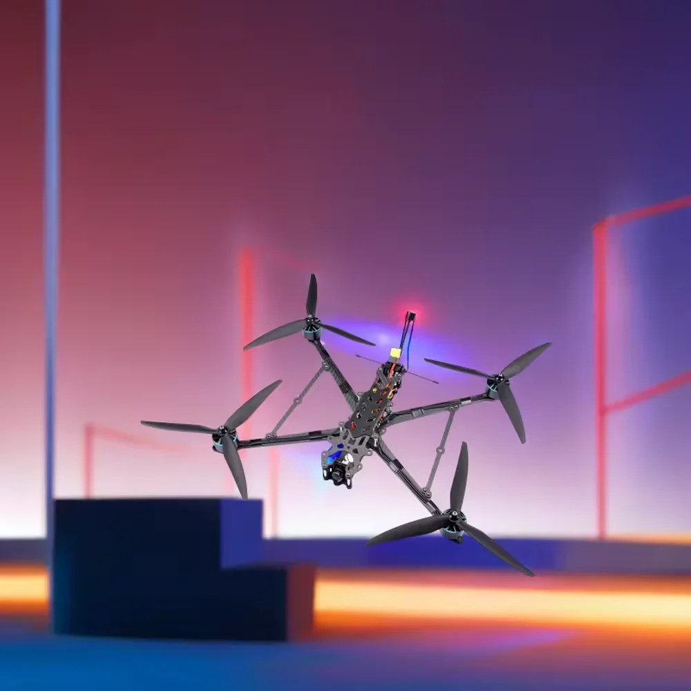 XL10 V6 6S 10 polegadas FPV Racing 4kg Carga útil 3115 900kv Motor GPS de longo alcance 10km 20km 5V Saída Modelo VTX