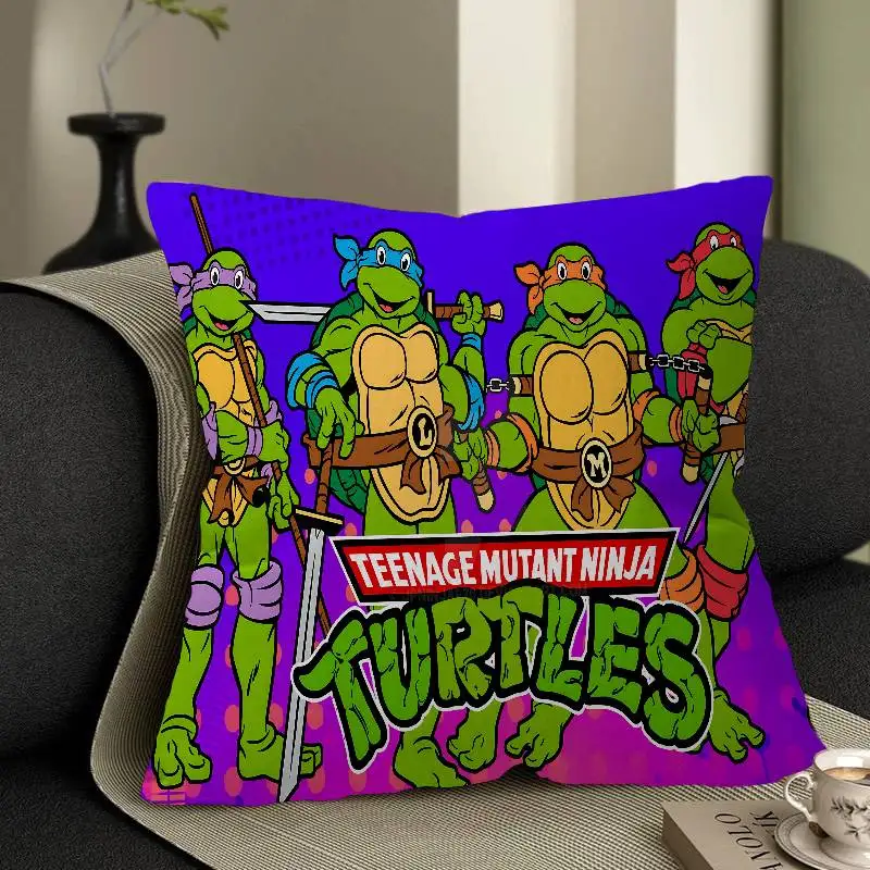 Anime N-Ninja Turtles pillow cover sofa cushion cover home room decoration children gift