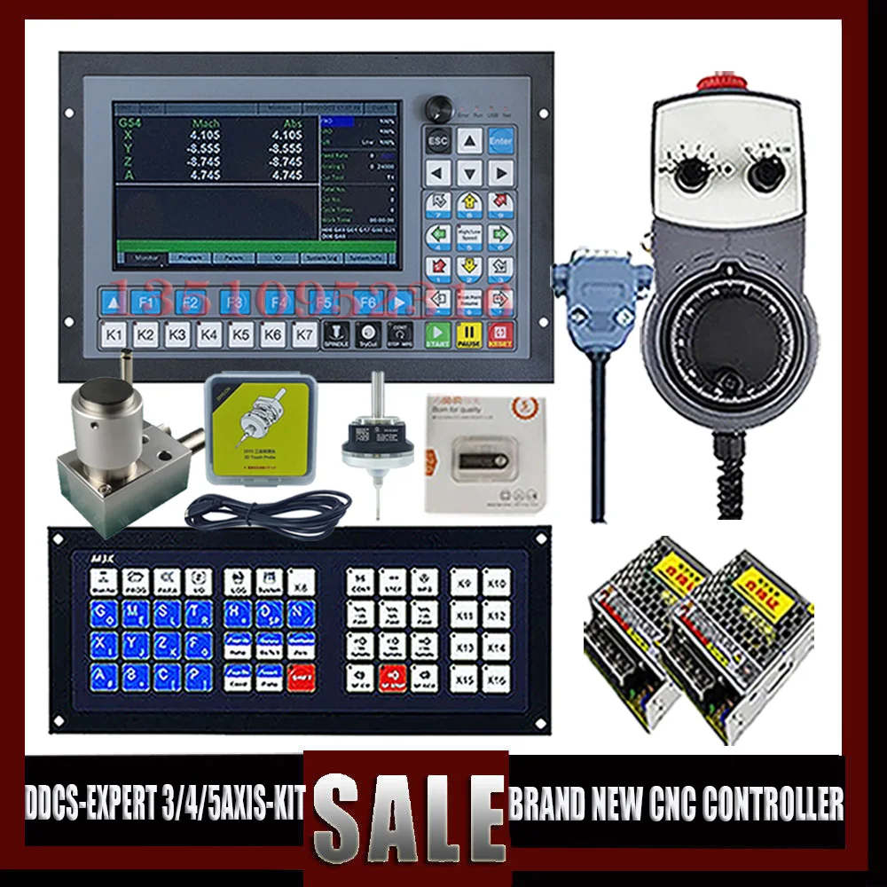 

DDCS-EXPERT/M350 CNC 3/4/5 axis off-line motion controller kit is used for CNC machining and engraving, replacing DDCSV3.1