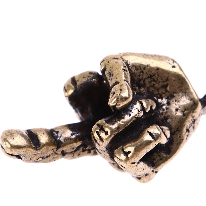 Metall-Messing-Schlüsselanhänger mit erhabener Form, Schmuckstück, Schlüsselkette – Detail 10