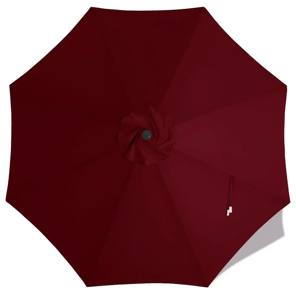 

Запасной тент для садового зонта 10 футов, 8 спиц, цвет бордо (только тент)