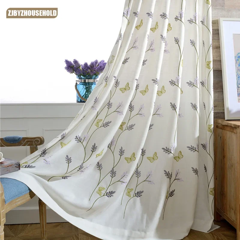 

Modern Garden American-Style Village Curtains for Living Dining Room Bedroom Blackout Curtain Luxury Curtains Velvet Curtains