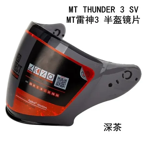 Visera Para casco de motocicleta, accesorios de lente externa, para MT THUNDER 3 SV AVENUE SV JET-XPERT, cascos Para Moto