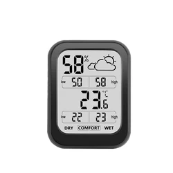 Digital Temperature and Humidity Meter Indoor Household Electronic thermometer hygrometer Support Weather Display -20~60℃