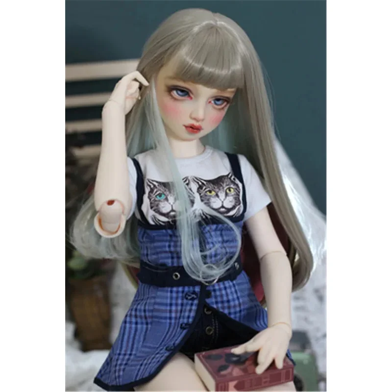 

Длинный парик с прямыми волосами 1/3 1/4 1/6 BJD/SD, кукла, парик, игрушка для девочек, милый элегантный высокотемпературный шелк, подарочные аксессуары для кукол