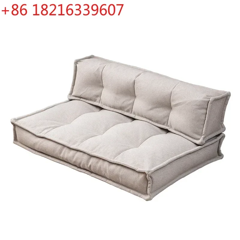 TAO Thickened, detachable, washable seat cushion, balcony, futon, lazy sofa, tatami cushion, backrest, linen stool