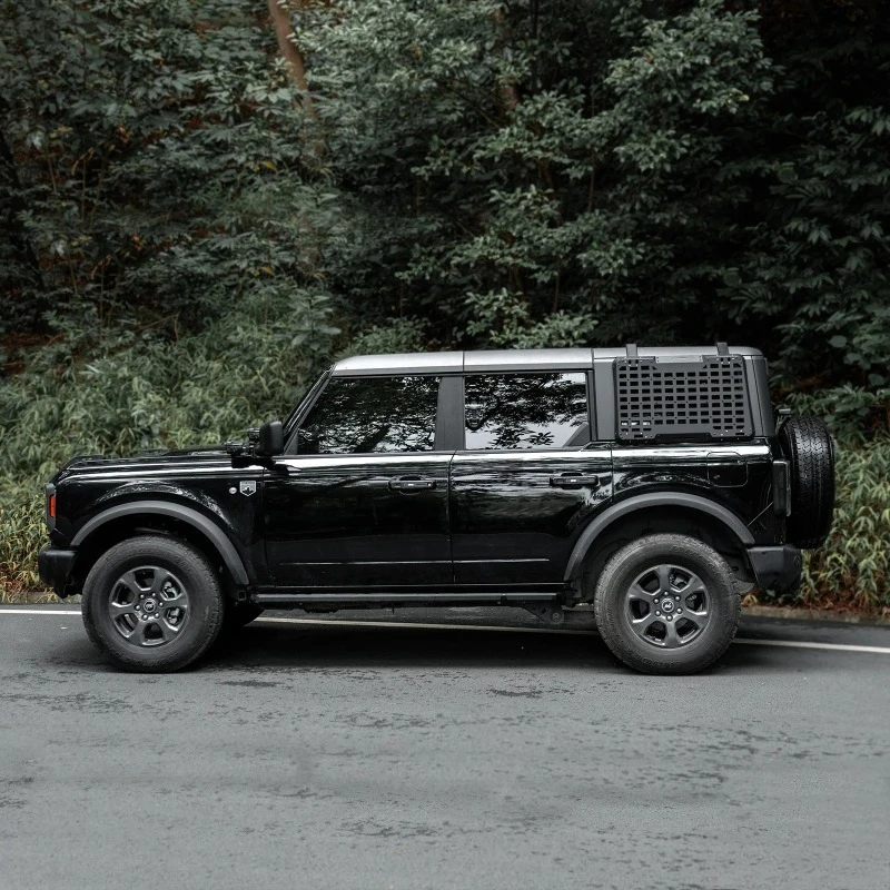 Off Road Aluminum Multifunctional Side Window Expansion Panel 1pcs For Bronco Exterior Accessories
