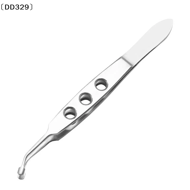 1Pc Meibomian Gland Forceps Clip Eyelash Compressor Stainless Steel Eyelid Tweezers Metal Expressor Extension Makeup Tool〔DD329〕 view 4