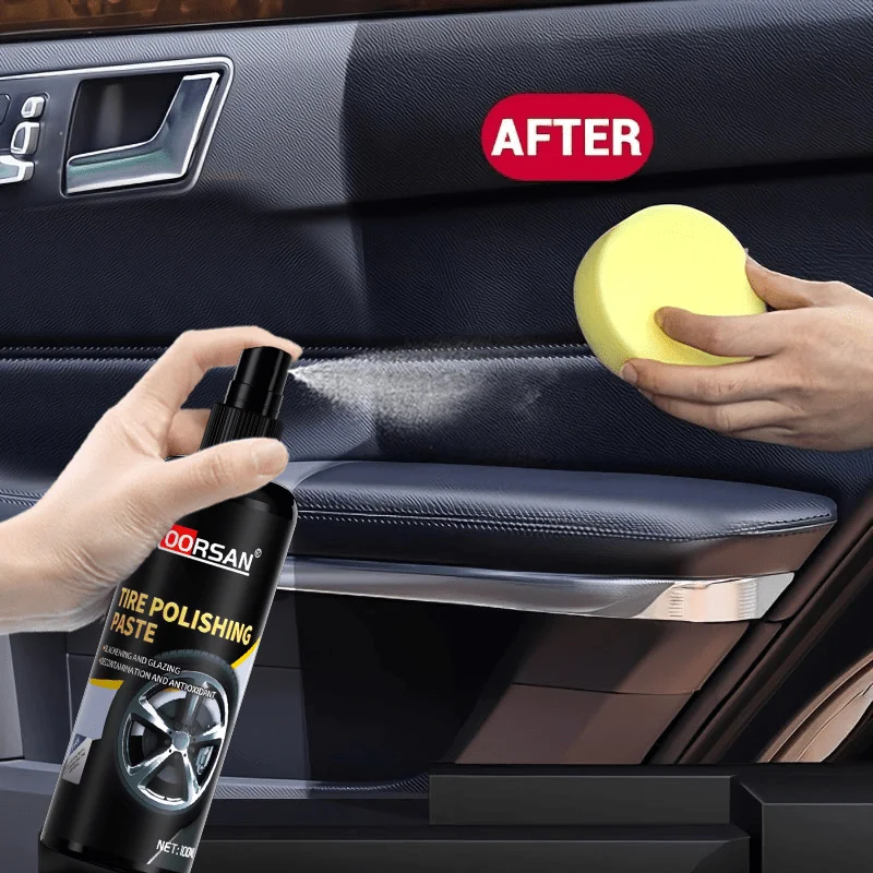 

Car Interior Coating Wax, Plastic Restoration Wax, Dashboard Panel Wax, Dust Polishing Agent, Suitable for Car Tires, Household