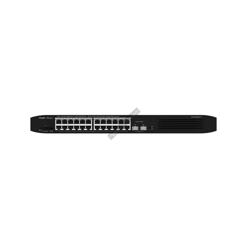 RG-ES226GC-P 24-Port 2Sfp Optical Port Enterprise Gigabit Intelligent Network Management Poe Switch