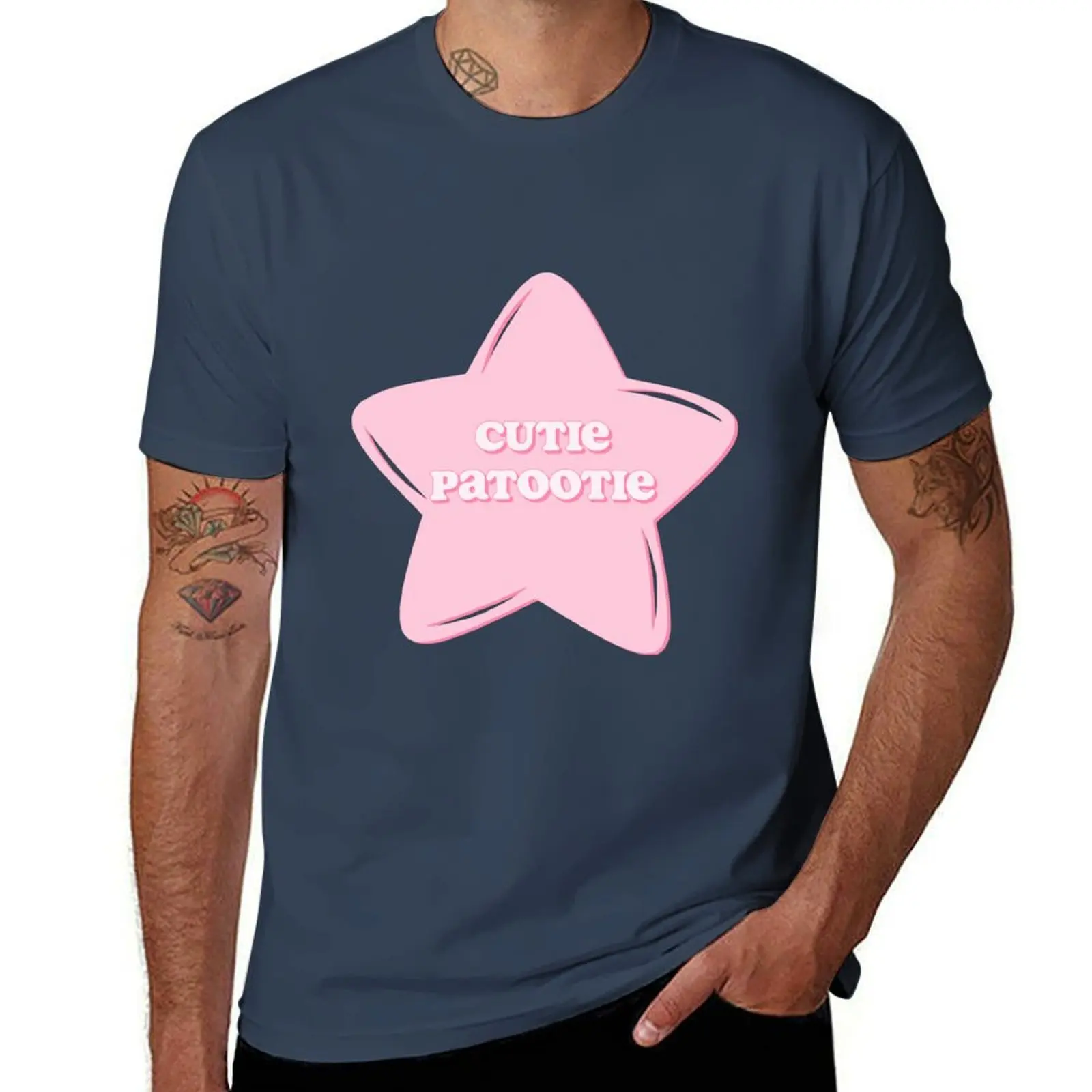 

Cutie Patootie Badge T-Shirt funny t shirts man funny t shirts dark humor cotton t shirt man T-Shirt