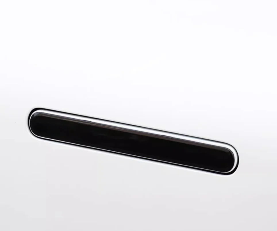 

Suitable for XPENG 2023 P5 ABS Outer door handle frame decoration Auto Parts carbon fibre Bright black silvery 4 piece set