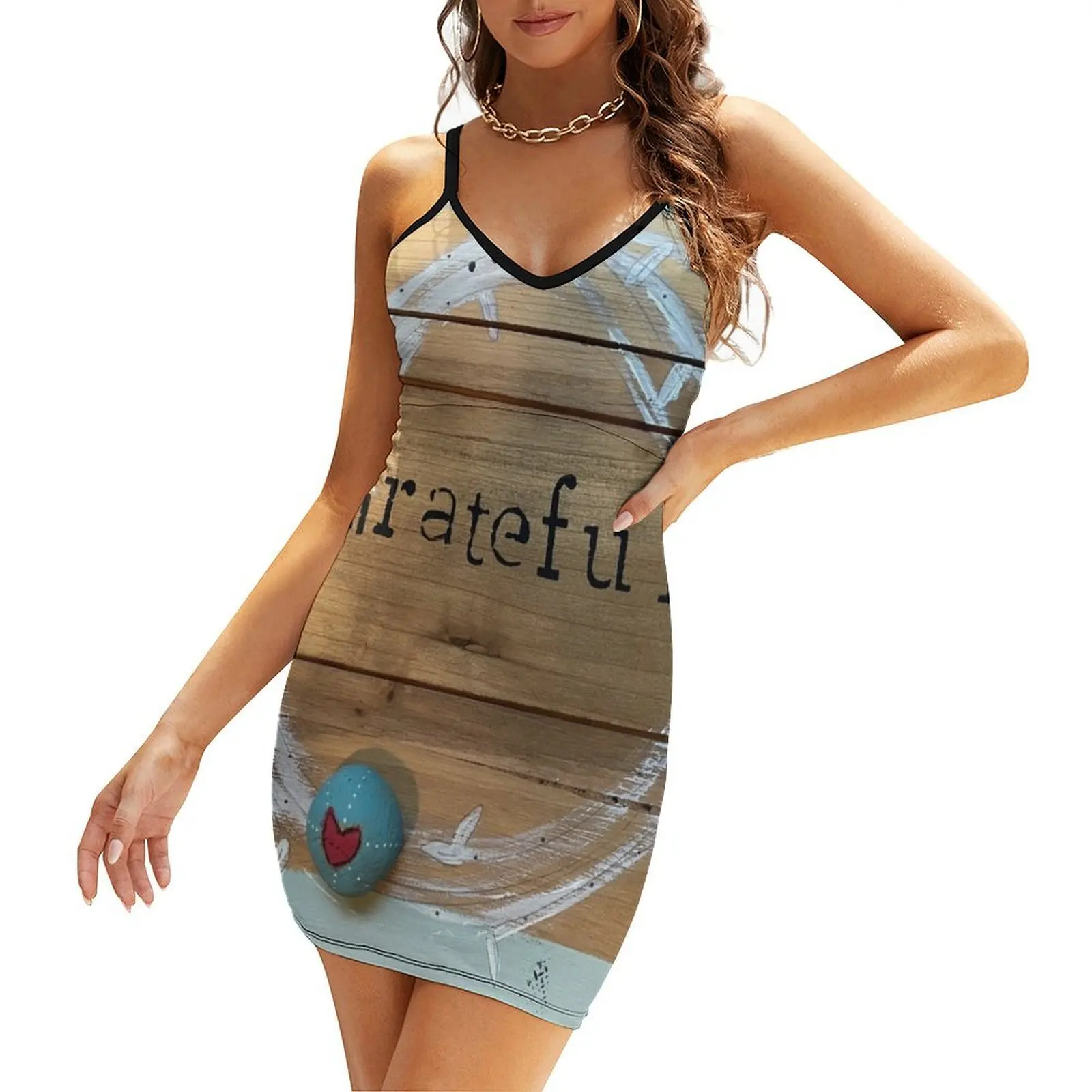 Grate.ful Sling Dress vestido de cumpleaños para mujer vestido vendaje Vestidos de fiesta para mujer