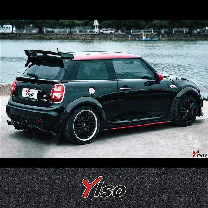 

Подходит для MINI F56 F55 JCW 2021-2022 годов выпуска, Япония, второе поколение, карбоновое антикрыло AG, модифицированный обвес, большое антикрыло.