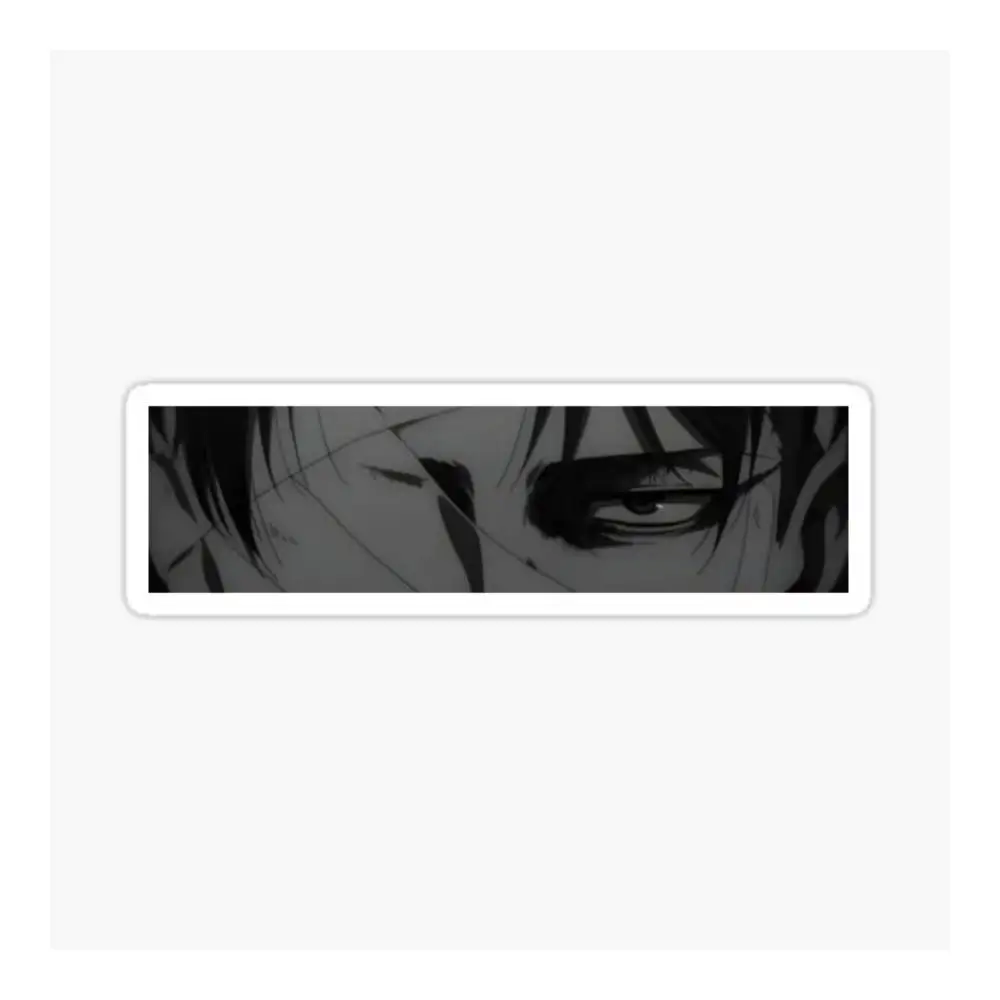 Levi Eyes Sticker Ersonality Decoration Car Electric Car Helmet Rear Windshield Body