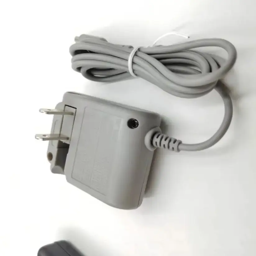 

100pcs 100-240V AC Wall Charger for NDSL US Plug Power Adapter with Charging Cable for Nintendo DS Lite Game Console