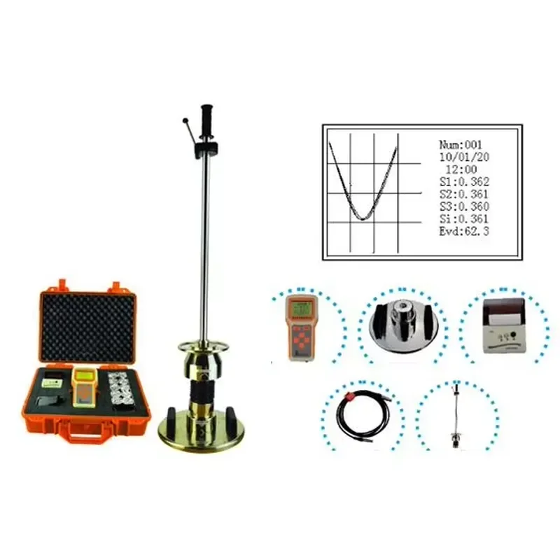 High Quality High Precision Portable Dynamic Plate Load Test Apparatus Light Drop-weight Tester