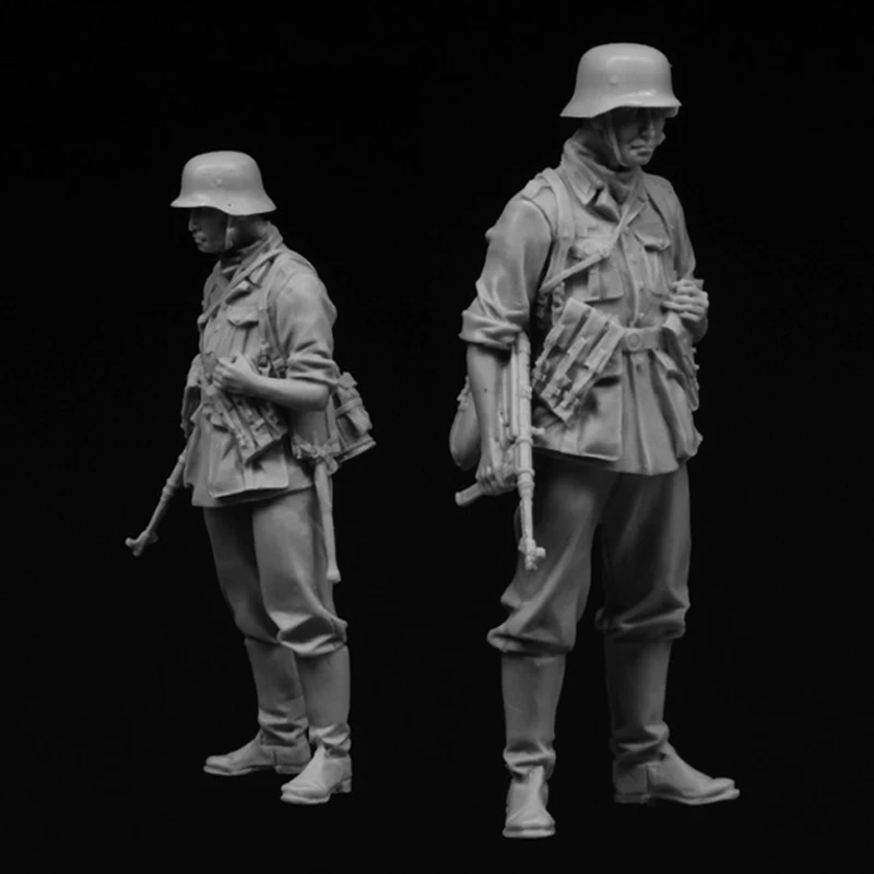 1/35 Resin Model Figure Kits GK , Eight People，No Tank，Military Theme，Unassembled And Unpainted,349B