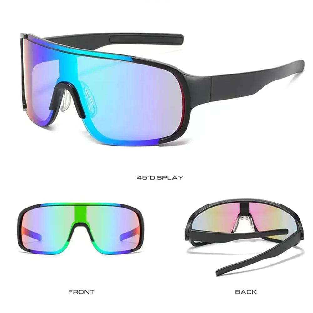 

Sports Cycling Windproof And Dustproof Glasses UV Protection Large Frame One-piece Sunglasses For Outdoor Sports