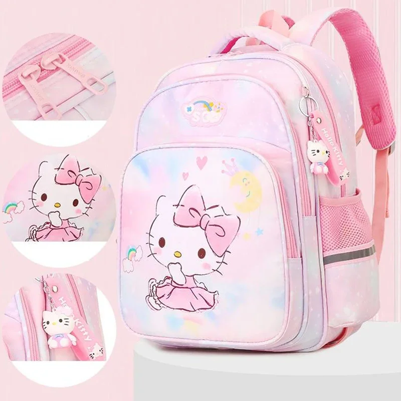 Trolley School Bags for Girls Rolling Backpack Cat Print Mochilas Escolares Travel Wheeled Carry-on Kids\' Luggage Plecak Szkolny