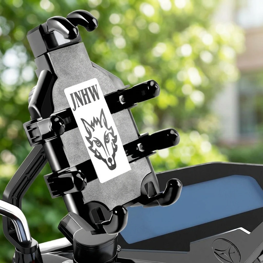 Universal Upgraded Version of the Eight-Claw Phone Holder, Suitable for Motorcycles, Scooters, Atvs, Bicycles, and Electric Bikes