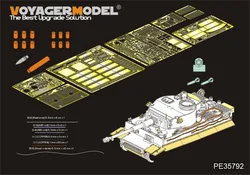Voyager Model PE35792 WWII German Tiger I Early Production ( s.Pz.Abt.503 Eastern Front 1943 ) Basic (For RFM RM-5003)