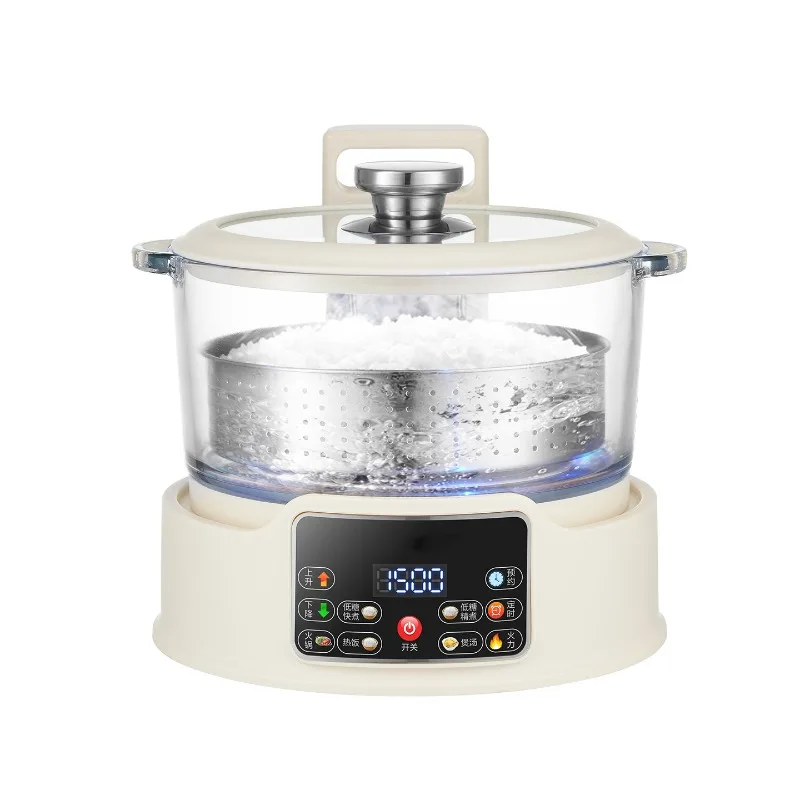 Rice soup is automatically separated and drained, rice pot, rice cooker lifting,  health pot, household use
