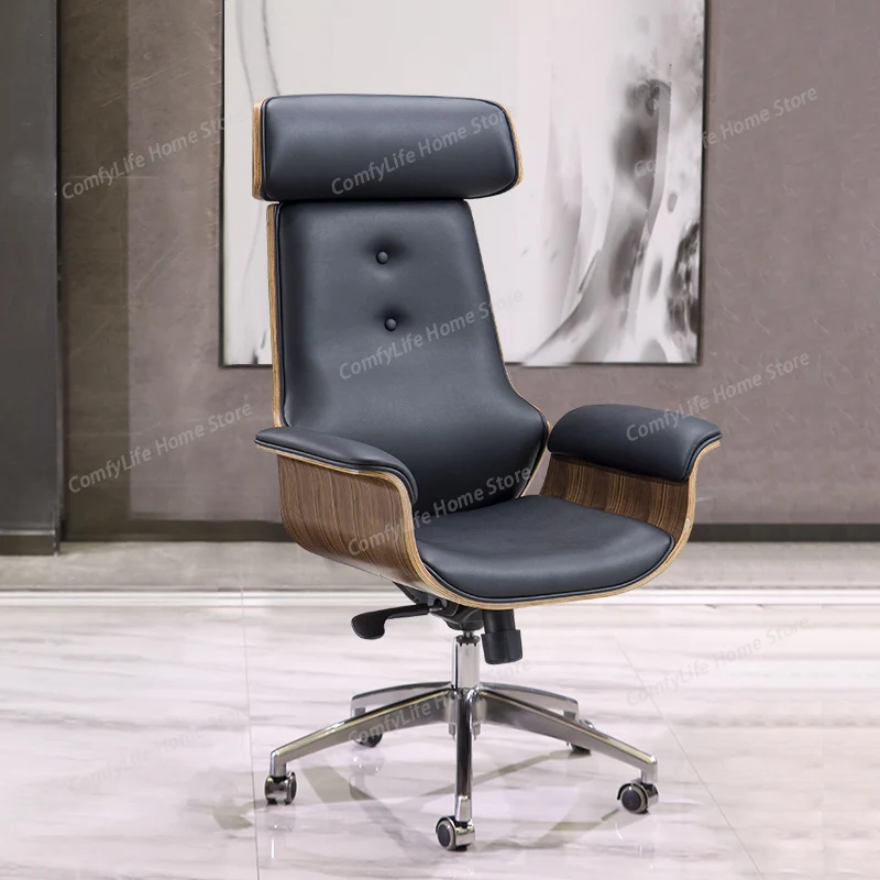 

Luxury Designer Office Chair Floor Elastic Rotatable Durable Office Chair Conference Modern Study Metal Silla Gamer Furniture