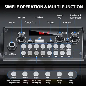 8 best sales Mikrofon hoparlör - №4
