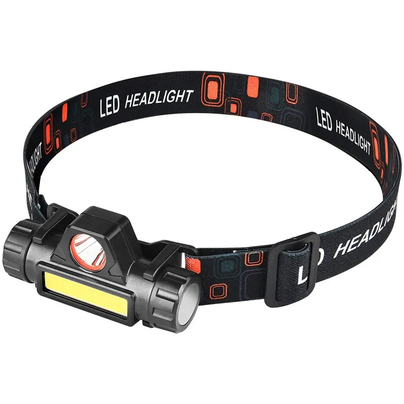 

Mini Flashlight Lighting Headlamp Outdoor Camping Equipment Tools Molle 25mm with Clip USB Rechargeable LED Hiking Accessories