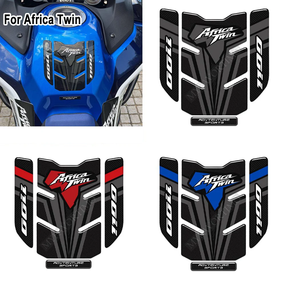 For Honda Africa Twin CRF1100L CRF1100 CRF 1100 L Adventure Motorcycle Stickers Tank Pad Fuel Oil Kit Knee Protector Decal