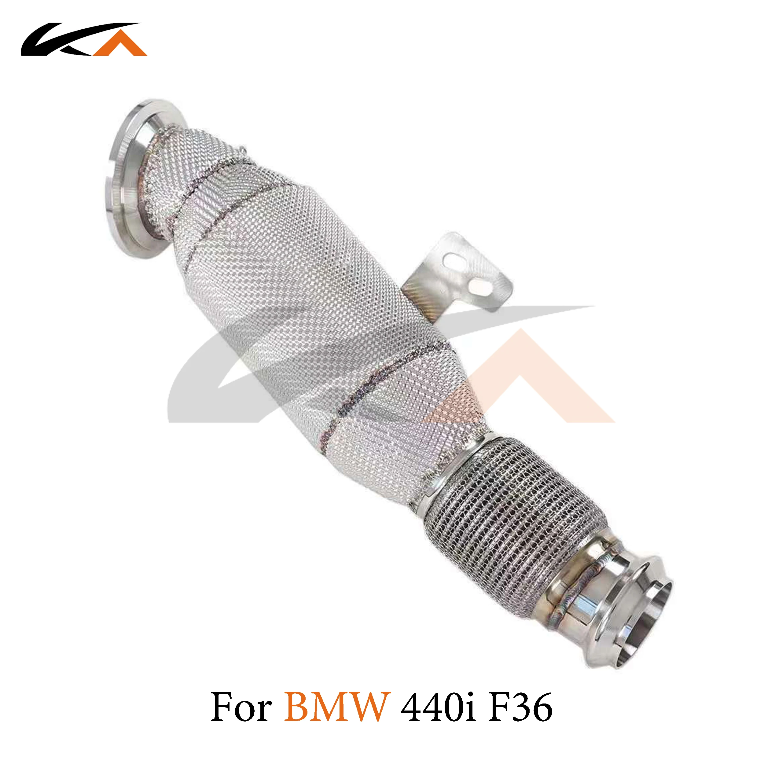 

KA Tuning exhaust system header stainless downpipe for BMW 440i F36 3.0T axle pipe performance catalysis heat shield