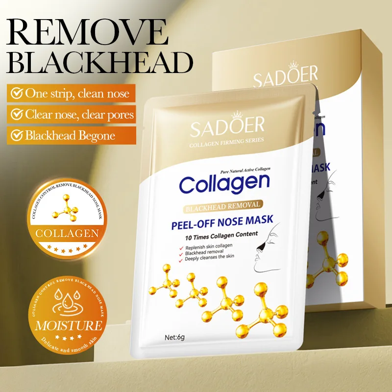 Bone collagen removal, blackhead removal, tear off nasal mask paste, nasal mask patch, T-zone care