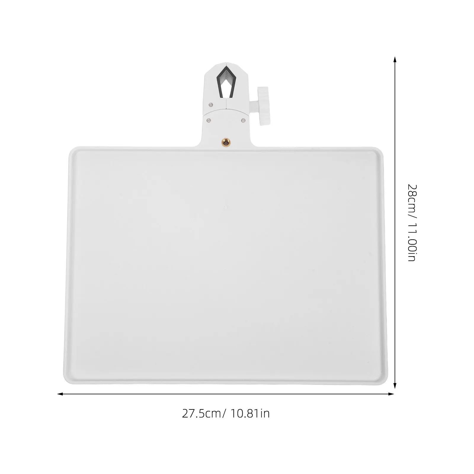 Microphone Stand Tray Adjustable Clamp-on Rack Utility Shelf Stable Holder for Live Streaming Broadcasting Sound Card