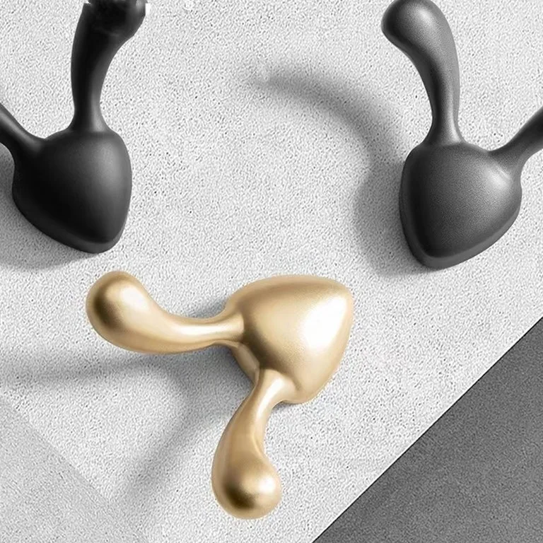 Creative Alloy Dolphin Rabbit Hooks Decorative Wall Hanging for Coat Hat Keys Hallway Entrance Corner Coat Rack image 5