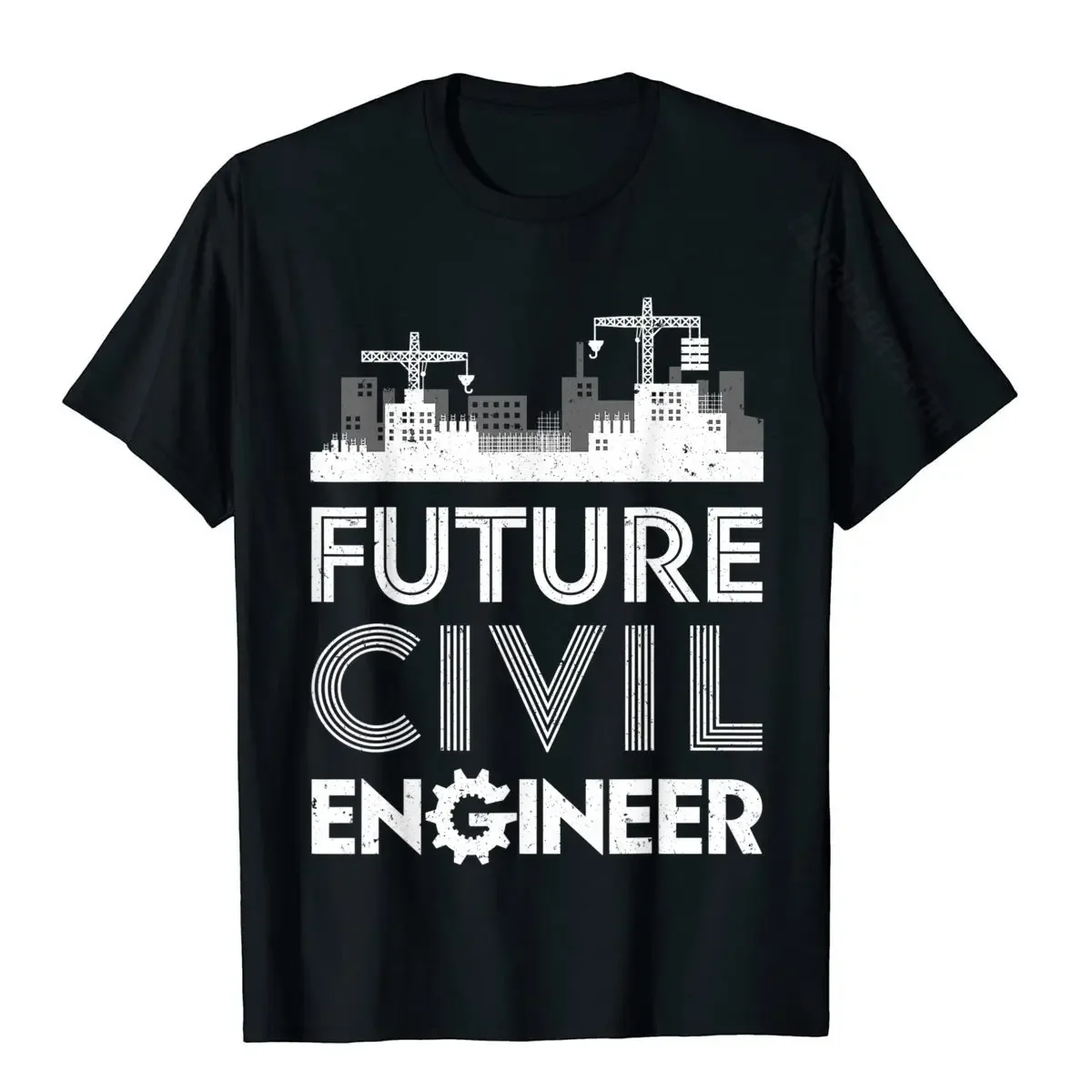 Future Civil Engineer Men Women Engineering Student Gifts T-Shirt Gift Street Tees New Arrival Cotton Men's Tshirts