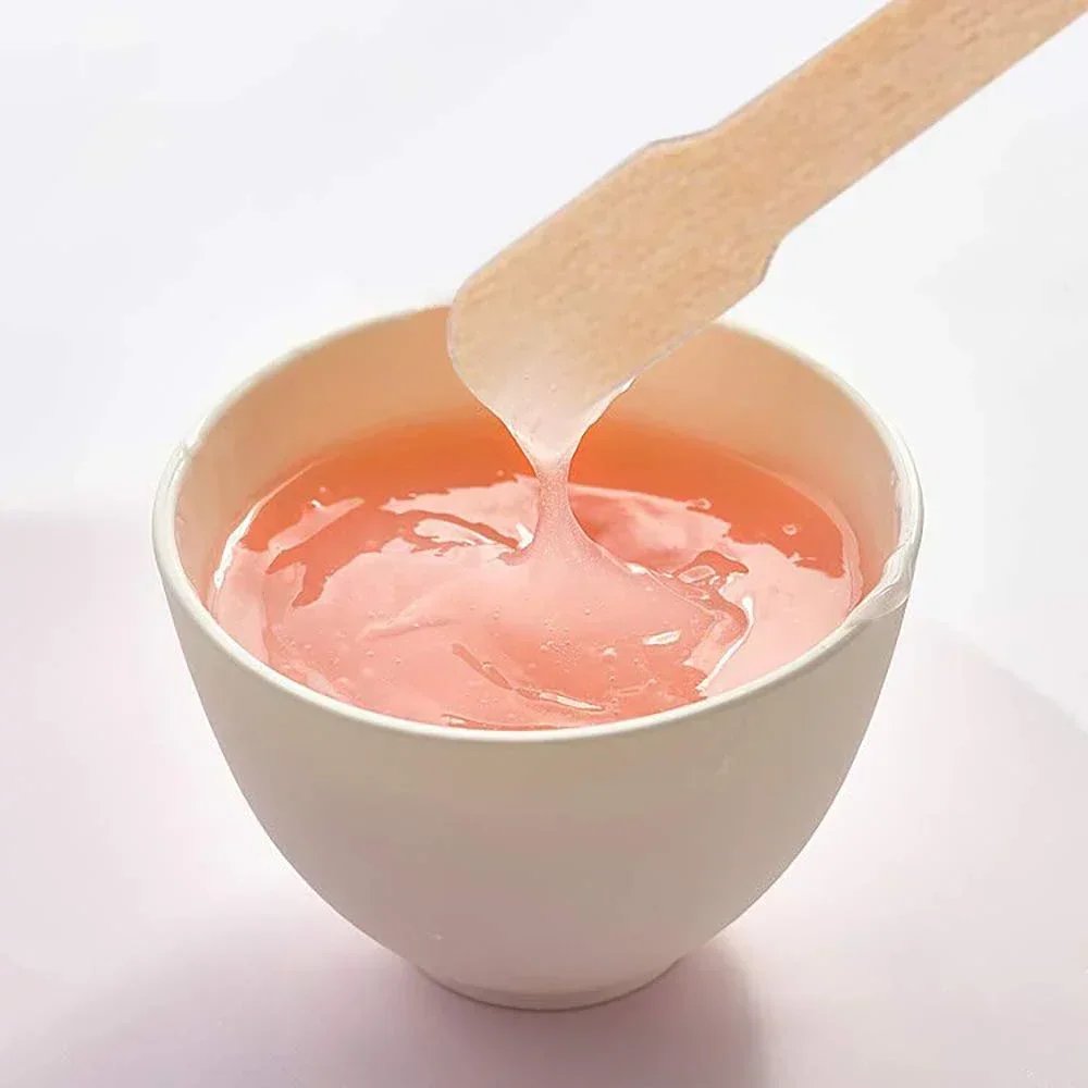 100 قطعة امرأة خشبية إزالة الشعر عصا المتاح إزالة الشعر ملعقة الشمع العصي الخشب الوجه الحواجب الصبح ملعقة الجمال أداة #5